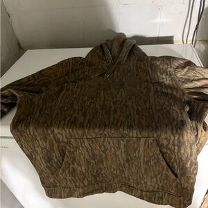 Under Armour Brown and Tan Hoodie